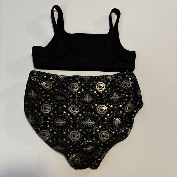 Wicked Girls Swimsuit Tankini Bikini Swim Glinda Elphaba Movie Size 7/8 - Picture 4 of 6